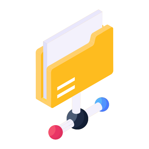 almacenamiento de archivos Generic Isometric icono