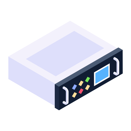 serwer danych Generic Isometric ikona