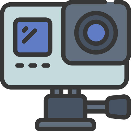 Action camera Juicy Fish Soft-fill icon