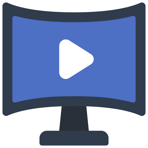 gebogener monitor Generic Flat icon