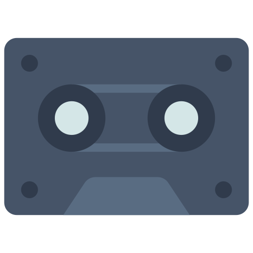 Vhs tape Generic Flat icon