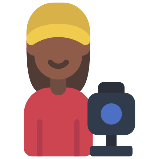 operator kamery Generic Flat ikona