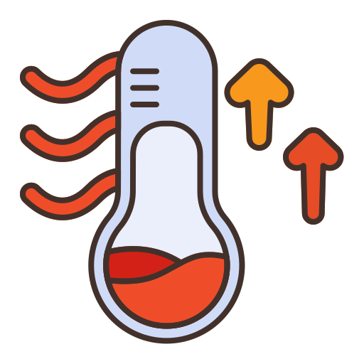 temperaturkontrolle Generic Outline Color icon