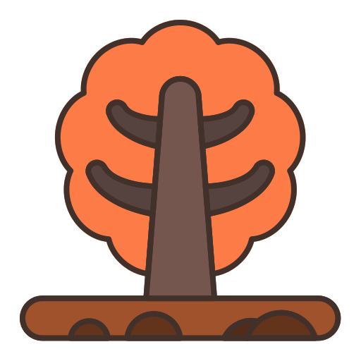 나뭇 가지 Generic Outline Color icon