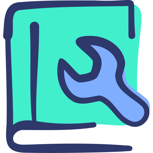 Service Basic Hand Drawn Lineal Color icon