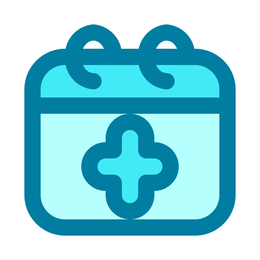 健康診断 Generic Blue icon