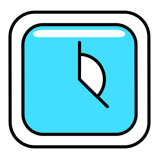 시간 Generic Outline Color icon