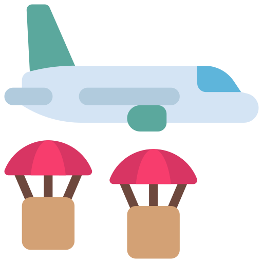 avión Generic Flat icono