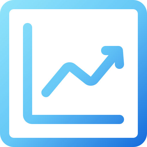 diagram Generic Gradient ikona