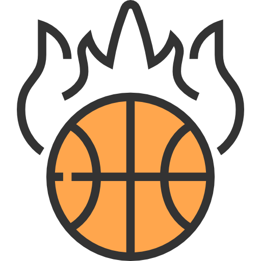 Basketball Meticulous Yellow shadow icon