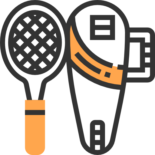 raquette de tennis Meticulous Yellow shadow Icône