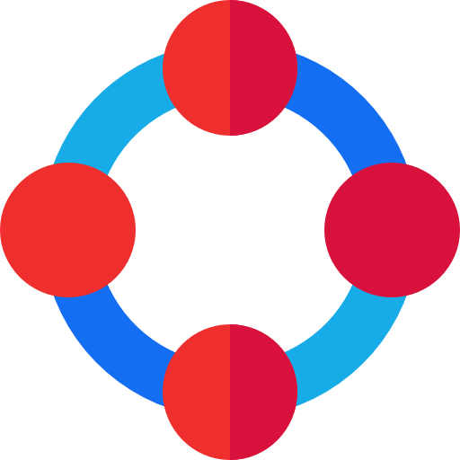 cirkeldiagram Basic Rounded Flat icoon