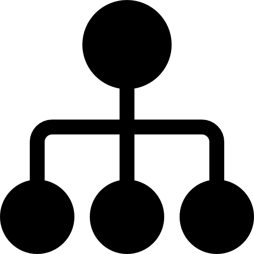 diagrama Basic Rounded Filled icono
