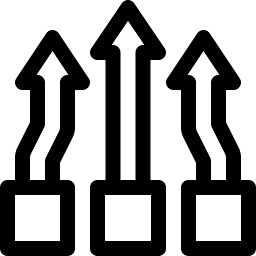 チャート Basic Rounded Lineal icon