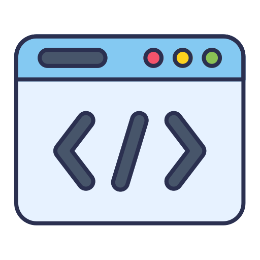 웹 페이지 Generic Outline Color icon