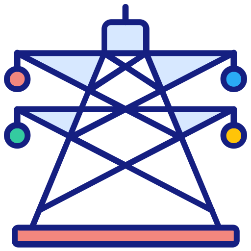 Tower Generic Outline Color icon