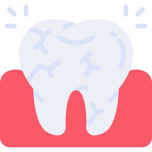 折れた歯 Generic Flat icon