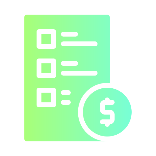Payment survey Generic Flat Gradient icon