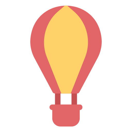 heißluftballon Generic Flat icon