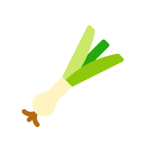 Зеленый лук Generic Flat иконка