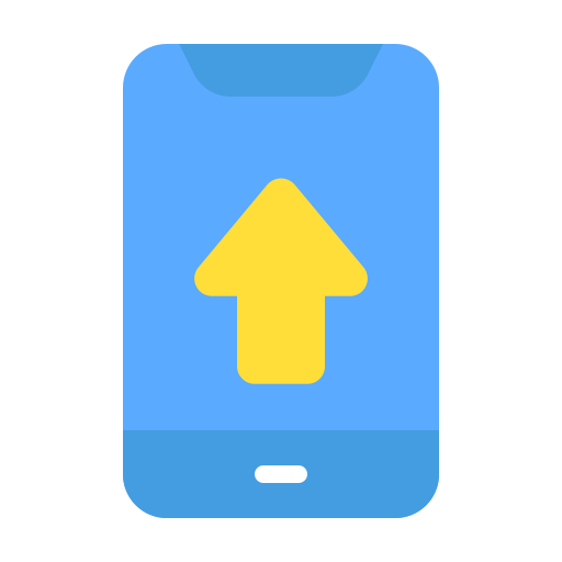 dane mobilne Generic Flat ikona