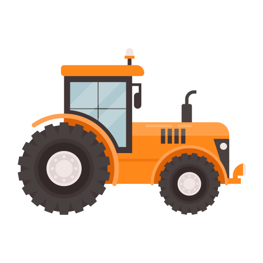 Tractor Generic Flat icon