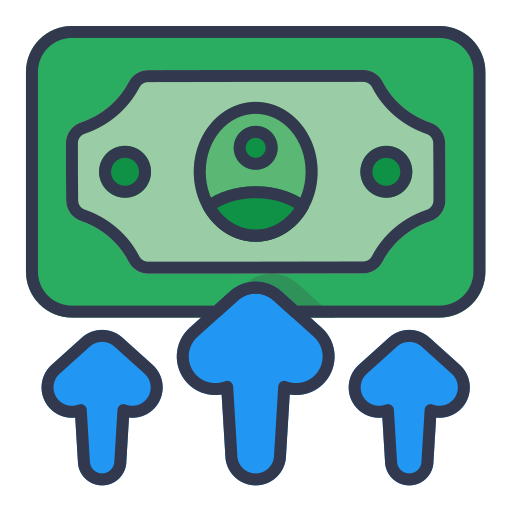inflacja Generic Outline Color ikona