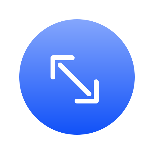 uitbreiden Generic Flat Gradient icoon