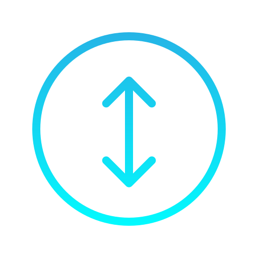 dall'alto al basso Generic Gradient icona