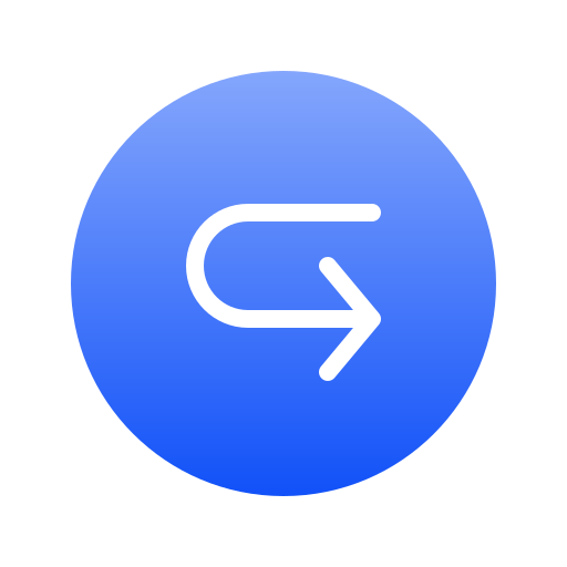 powrót Generic Flat Gradient ikona