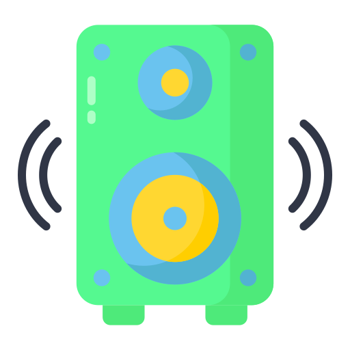 Loudspeaker Generic Flat icon