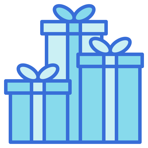 Present box Generic Blue icon