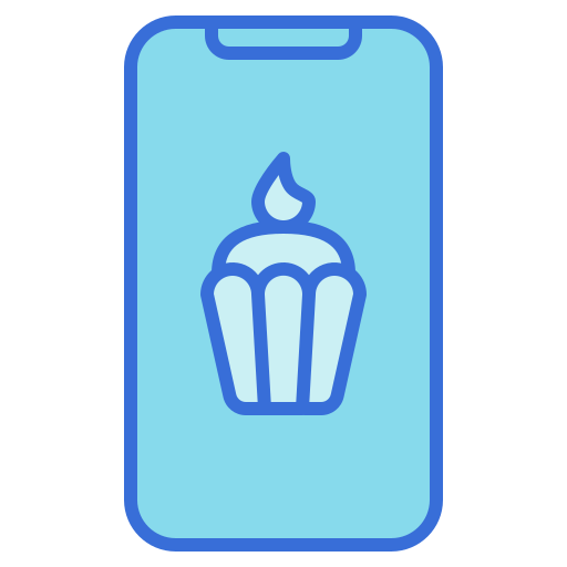 케이크 Generic Blue icon