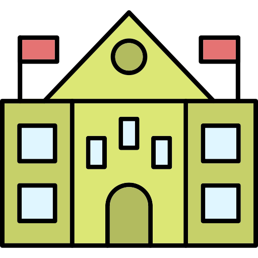 embajada Generic Outline Color icono