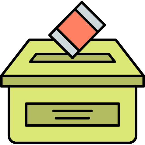 투표 Generic Outline Color icon