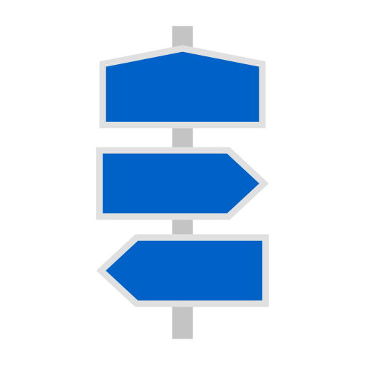 Road signs Generic Flat icon
