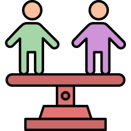menschenrechte Generic Outline Color icon