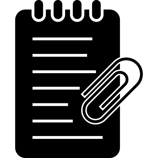 ci-joint Generic Glyph Icône