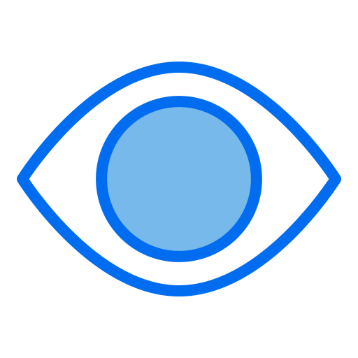 oog Generic Blue icoon