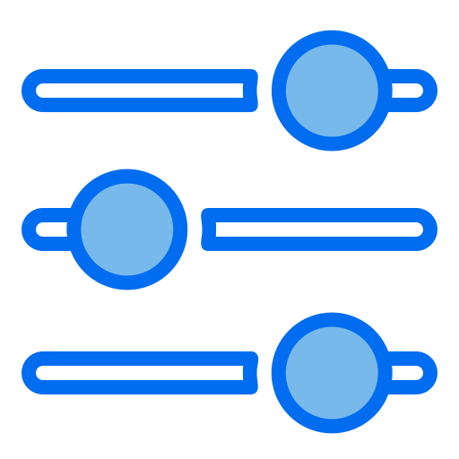 preferencias Generic Blue icono