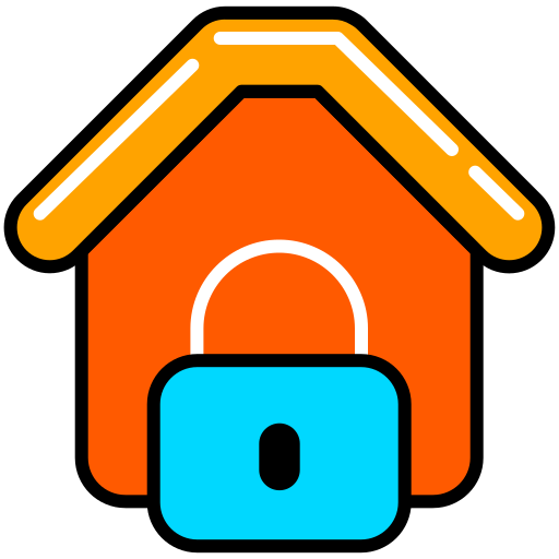 Lockdown Generic Outline Color icon