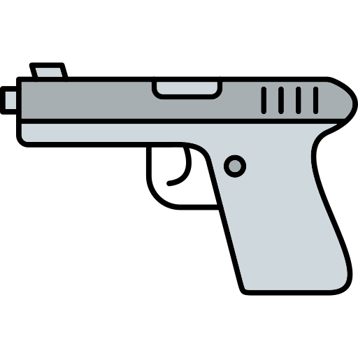 pistola Generic Outline Color Ícone