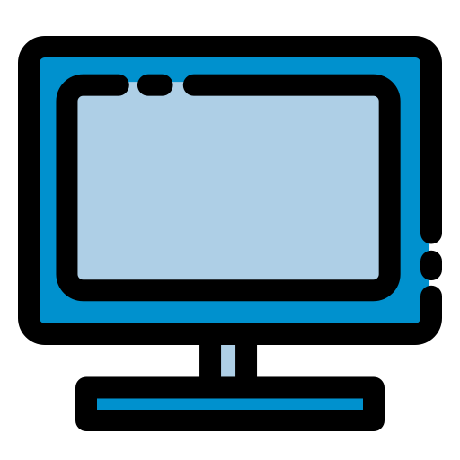 ekran monitora Generic Blue ikona
