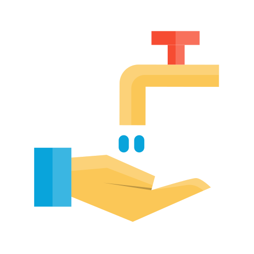Washing hand Generic Flat icon