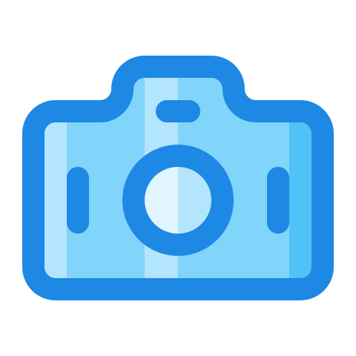 デジタルカメラ Generic Blue icon