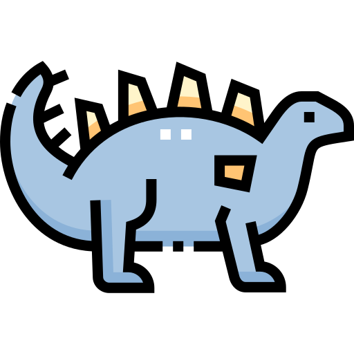 Kentrosaurus Detailed Straight Lineal color icon