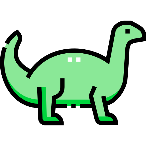 azendohsaurus Detailed Straight Lineal color icono