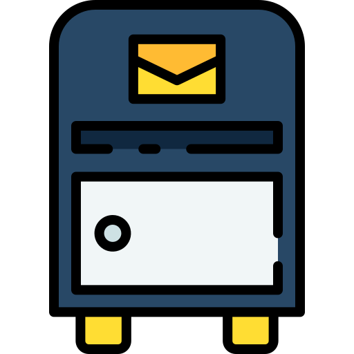 brievenbus Good Ware Lineal Color icoon