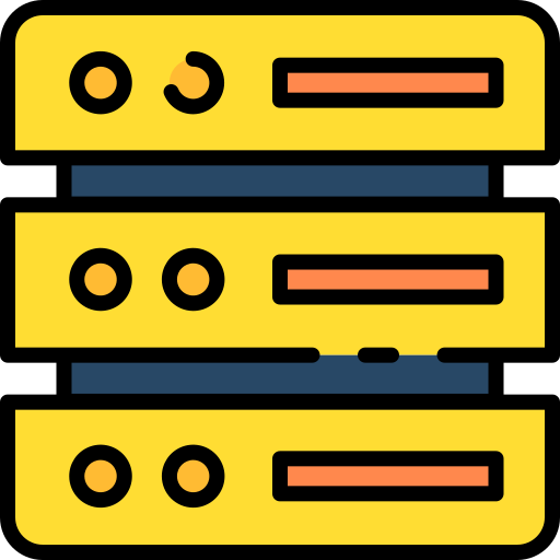 server Good Ware Lineal Color icon