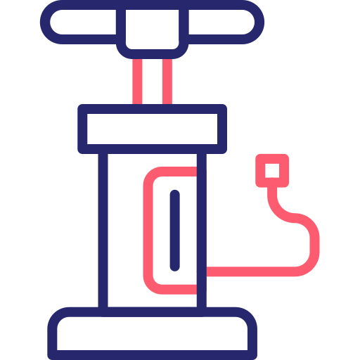 Air pump Generic Outline Color icon